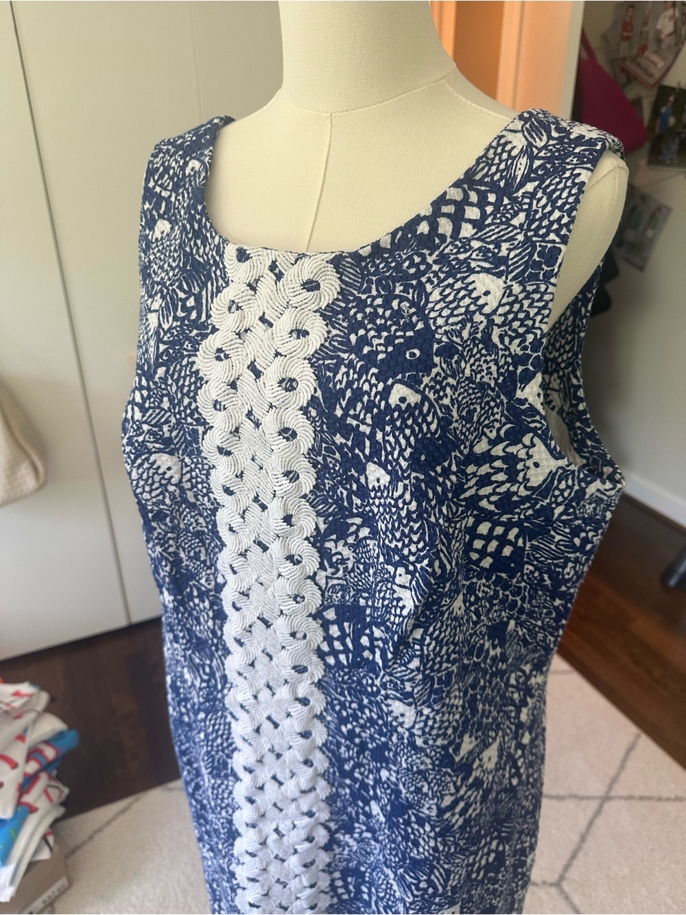 Lilly Pulitzer for Target Shift Dress in Upstream EUC size 1X - Picture 4 of 8
